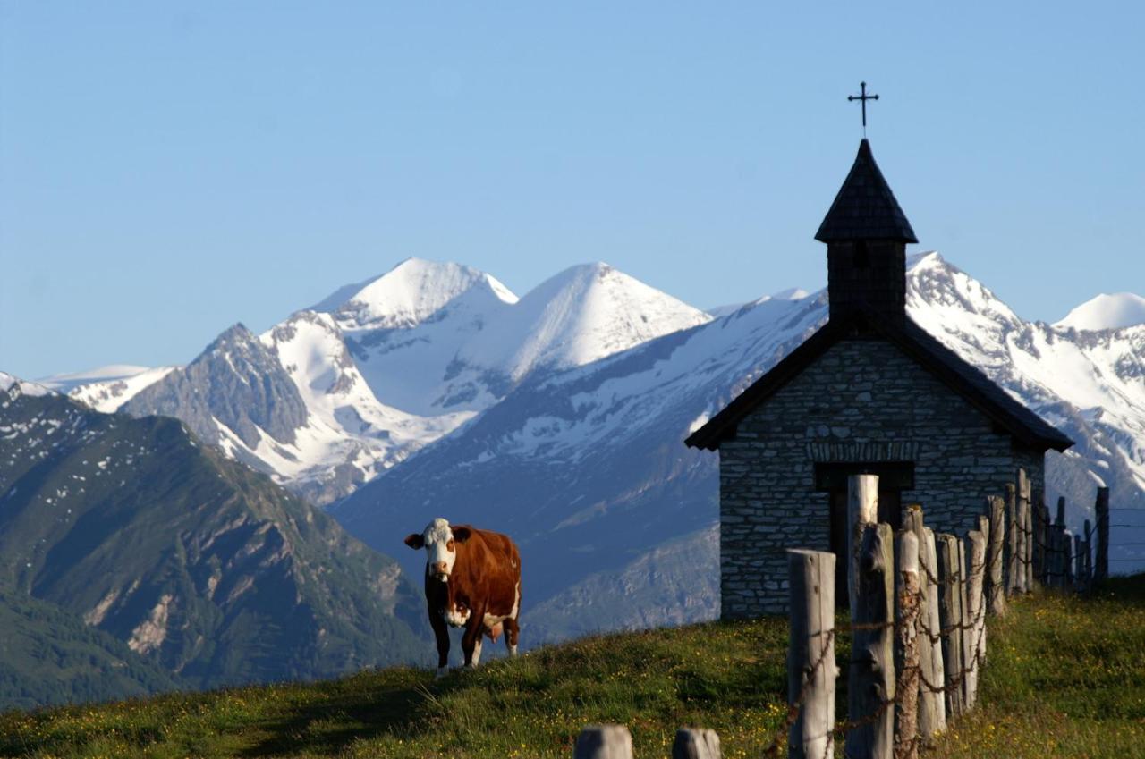 Almgasthaus Glocknerblick Гроскирххайм Экстерьер фото