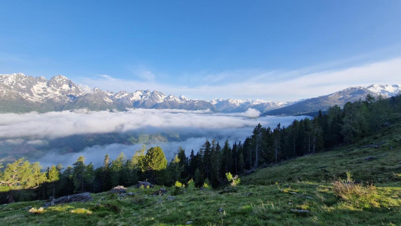 Almgasthaus Glocknerblick Гроскирххайм Экстерьер фото